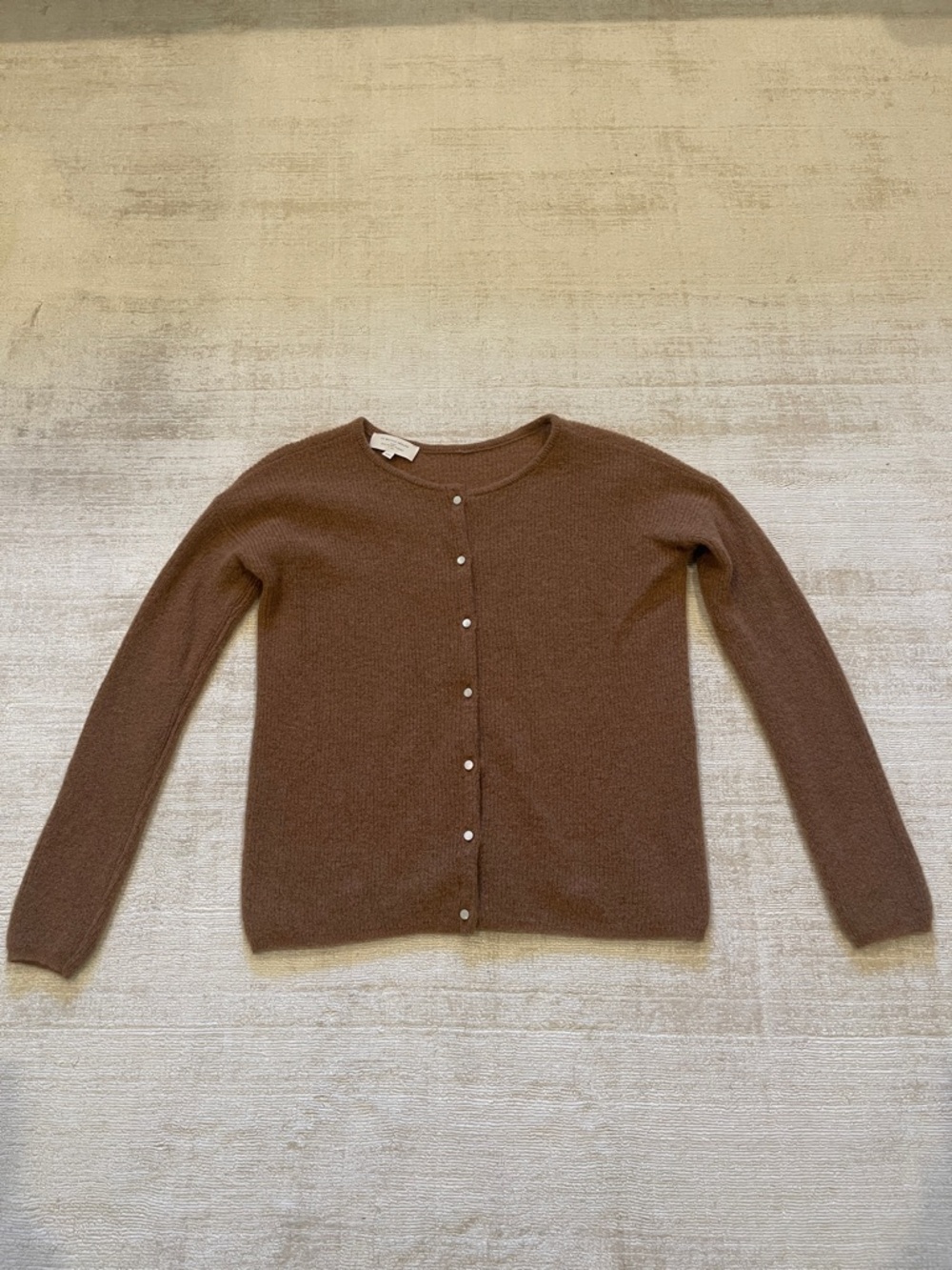 Sezane Gaspard Cardigan - Brown - Picture 2 of 4